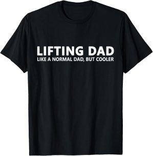 Fitness Dad Weight Lifting Father W...