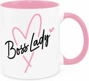Boss Lady Mug – Funny Novelty...