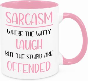 Sarcasm Explanation Mug – Fun...