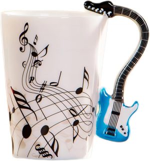 8.5oz Creative Music Mug Violin Sty...