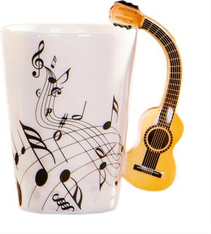 8.5oz Creative Music Mug Violin Sty...