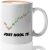 Stock Trader Coffee Mug – Just HODL – Market Traders Trading Brokers Financial Adviser Office Investor 11oz White