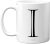 Stuff4 Personalised Alphabet Initial Mug – Letter I Mug, Gifts for Him Her, Fathers Day, Mothers Day, Birthday Gift, 11oz Ceramic Dishwasher Safe Anniversary, Valentines, Christmas, Retirement