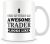 Awesome Trader – Printed Funny Mug – Great Gift/Present Idea, Ceramic, 11fl.oz.