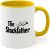Stock Trader Two Tone Yellow Coffee Mug 11oz – The Stockfather – Funny Stock Market Investment Brokers Trading Financial Adviser Saving Coin Crypto