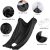Beard Catcher – Large Beard Shaving Apron Cape with Suction Cups – Unique Gifts for Men Father Husband Grooming Trimming Cutting Cape (Black)