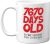 21st Birthday Mug Gift for Men Women Him Her – 7670 Days Old – Funny Adult Twenty-One Twenty-First Happy Birthday Present for Brother Sister Son Daughter Cousin, 11oz Ceramic Dishwasher Safe Mugs