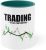 11oz Accent Coffee Mug Colors Hilarious Traders Appreciation Investors Graphic Mockeries Humorous Trading Stocks Importance Illustration 11oz / Green