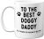 Stuff4 to The Best Doggy Daddy Mug, 11oz Ceramic Dishwasher Safe Premium Mugs, Dog Dad Gifts, Gifts from The Dog, Christmass, Best Daddy Doggy Presents