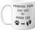 Stuff4 Promoted from Dog Dad to Human Dad Mug, 11oz Ceramic Dishwasher Safe Premium Mugs, Baby Shower Gifts, New Gifts, New Parents to Be Mum and White