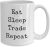 Eat Sleep Trade Repeat Mug 11oz Novelty Gift Trade Mug Stock Trader Mug Stock Trading Mug Trade Coffee Cup Trade Coffee Mug Trade Cup