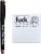 Fresh Outta Fucks Pad and Pen, Funny Pens Funny Sticky Notes Office Supplies,Desk Accessories for Friends Funny Christmas Gifts for Men Women (Black)