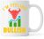 Stock Trader I Am Feeling Bullish Bull Market Ceramic Tea Coffee Mug White