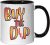 Buy The Dip Stock Trader Bubble Font Art Ceramic Tea Coffee Mug Black