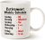 This Funny Retirement Gag Christmas Gifts for Family Mom Dad Women Men, Retired Schedule Calendar Office Coffee Mugs for Coworker Ceramic Cups, 11 Oz