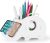 MOKANI Desk Organiser with Cute Elephant Pencil Holder, Multifunctional Office Accessories and Desk Decoration with Cell Phone Stand