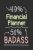 Badass Financial Planner Notebook: Funny Lined Journal, Notebook, Size 6×9 Inches 120 Pages