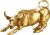Wall Street Bull Decor – Resin Charging Bull Decor, Special Ornament Sculpture for Career Wealth Fortune, Office Desk Art Animal Figurine | Stock Market for Home Office Living Room