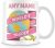 MUGGZ Trader Mug – Personalised Cup Gift – Add Name – Worlds Best Banner Design Pink
