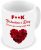 GrassVillage Funny Love Mug – F*ck Valentine’s Day I Love You Every Single Day – Sarcastic Gift for Partner, Boyfriend, Girlfriend, Husband, Wife – Anniversary, Birthday – 11oz Ceramic Coffee Cup
