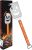 7 in 1 Multifunction BBQ Tool, BBQ Spatula for Outdoor Grill, Extra Long Grill Accessories Stainless Steel, Wooden Handle Barbecue Utensils, Holiday, Gifts for Men