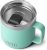 YETI Rambler Mug, Vacuum Insulated Stainless Steel Stackable Mug with Magslider Lid, Seafoam, 14 oz (414 ml)