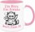 I’m Here Mug – Funny Novelty Gift Silly Present Mug Birthday Christmas for Mum Dad Friend Sister Brother Grandparents for Man Woman Secret Santa Work Quotes (Pink)