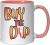 Buy The Dip Stock Trader Bubble Font Art Ceramic Tea Coffee Mug Pink
