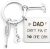 Dad Keyring – Thoughtful Gifts for Fathers Day, Birthday, Christmas, Thanksgiving, Valentines and Stocking Fillers