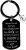 Daddy Dad to Be Gifts New Dad Keyring for Men – Black Stainless Steel Keychain with Personalized Engraving for New Fathers, Expectant Fathers
