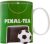 Boxer Gifts Penal-Tea Football Gift Mug – Novelty Presents For Him, Green