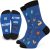 Mens Novelty Socks Funny Gym Gifts For Men | Size 6-12 Cotton Rich Mens Funny Socks Weightlifting Gifts for Gym Lovers Male Stocking Fillers | Bodybuilder Fitness Gift Secret Santa Ideas
