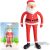 Quebec Playwrite Stretchy Father Christmas Unique Holiday Stocking Presents Christmas Eve Delights, Fun Kids Stocking Fillers Special Festive Surprises 12cm (Pack of 1)