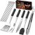 BBQ Accessories Grill Tools Set,Stainless Steel Barbecue Grill Accessories for Outdoor Grill,Professional Barbecue Utensils Grilling Accessories for Camping/Backyard,Grilling Gifts for Men (11PCS)