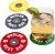 Soft PVC World’s Best Dad Coaster in the Style of a Weight Plate Unique Dad Gift, Birthday, For Dad, Present for Daddy from Son or Daughter Funny Novelty Gifts For Dad Set of 4