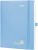 POPRUN A5 Diary 2026 Week to View (22×16.5 cm) Hardback Appointment Diary Vertical Weekly Planner 26, Inner Pocket, 100GSM Paper (Haze Blue)