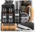 Beard Grooming Kit for Men Care: 9 in 1 Birthday Christmas Stocking Fillers Stuffers for Men Him Dad Husband Boyfriend Fathers Valentines Gift Set with Beard Oil Brush Balm Shampoo Comb Straight Razor
