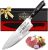 Chef Knife Gifts for Dad Daddy from Daughter Son, Dad Christmas Gifts, High Carbon German Stainless Steel EN1.4116 Kitchen Knife, Xmas Secret Santa Advent Calendar Presents for Father Step Dad