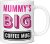 Mug Monster – Mummy’s Big Coffee Mug, Mother’s Day Gift, Birthday Present for Mummy, Giant Mugs for Women, Huge Cup Hot Drinks, Oversized Coffee Cup, Extra Large Ceramic Gift