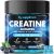 Creatine Gummies 5000mg Lab-Tested 120ct Max Strength Muscle Growth/Recovery Supplements for Men & Women Creatine Monohydrate B12 & L-Taurine Vegan Gym Pre Workout Gummies, (Blueberry)