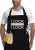 Cotton Aprons for Women Men, Funny Kitchen Cooking Aprons with 2 Pockets, Christmas Gifts for Women Men Dad Mum Wife Husband Girlfriend and Boyfriend