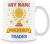 MUGGZ Trader Mug – Worlds Best Award Personalised Cup Gift – Customise with Name