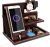 Gifts for Men Bedside Organiser Wood Phone Docking Station Dad Birthday Gifts for Him Nightstand Key Wallet Watch Stand Mens Gifts for Xmas Presents for Dad Husband Boyfriend Anniversary & Christmas
