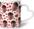 Personalised Face All Over Heart Shaped Handle Mug Boyfriend Girlfriend Funny Valentines Day Novelty Gift Men Women Cup