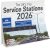 Funny Calendar 2026 – Service Station & Motorway Wall Calendar UK – Quirky Dull Man Style Novelty Gift, Funny Gifts for Men, Birthday Gift Idea or Fathers Day Present