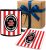 Personalised Football Gift – Best Dad Mug and Coaster Set – Custom Team Colours Coffee Cup with Matching Coaster – Father’s Day, Birthday or Gift for Dad (Sunderland)