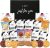 Coffee Gift Set Bundle With x8 Paddy and Scotts Coffee Bags, x2 Jumbo Stroopwafels and Border Biscuits Individually Wrapped – Women and Mens Hampers Gift Sets