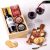 Cheshire Cheese Company | Duo of Cheese and Wine Gift Set – The Perfect Night In | Award Winning 2 Cheeses, 1 Biscuits & Red Wine Gift Set in Presentation Box | Luxury Food Hamper for Birthdays & more