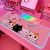 JMIYAV Kawaii Cat RGB Gaming Mouse Pad PC XL Large Extended Glowing Led Light Up Desk Pad Non-Slip Rubber Base Computer Keyboard and Mouse Pad Cool Cute Mousepad Mat 80 * 30cm